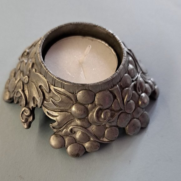 Seagull Pewter Tealight Holder - Picture 1 of 5